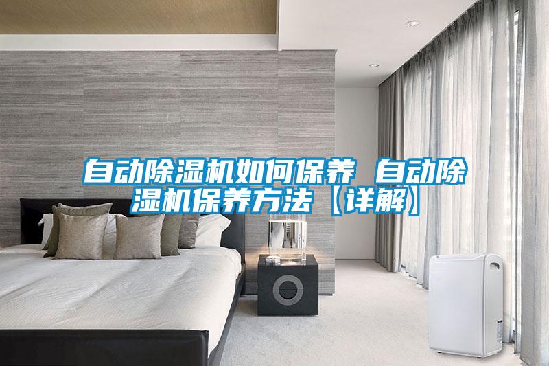 自動(dòng)除濕機如何保養 自動(dòng)除濕機保養方法【詳解】
