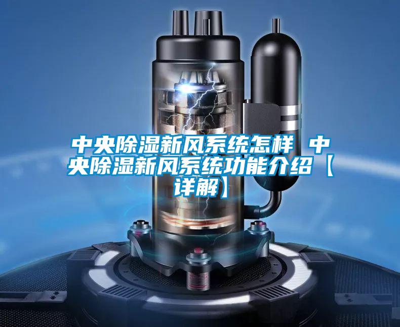 中央除濕新風(fēng)系統怎樣 中央除濕新風(fēng)系統功能介紹【詳解】