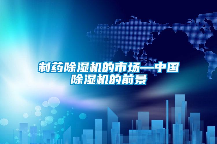 制藥除濕機的市場(chǎng)—中國除濕機的前景