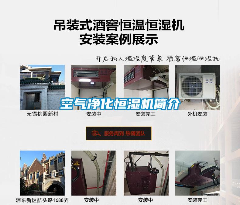 空氣凈化恒濕機簡(jiǎn)介