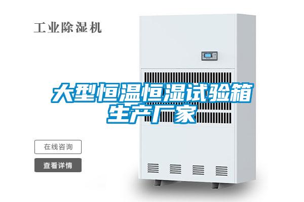大型恒溫恒濕試驗箱生產(chǎn)廠(chǎng)家