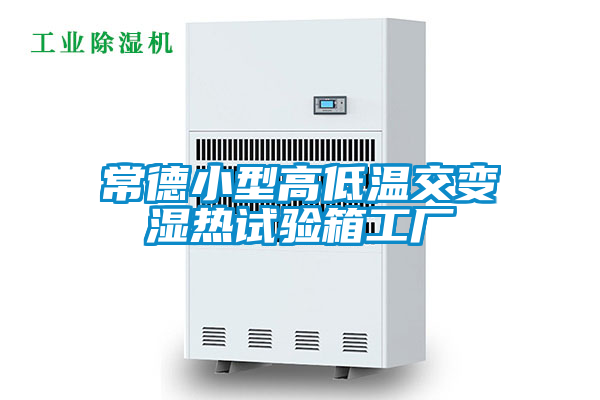 常德小型高低溫交變濕熱試驗箱工廠(chǎng)
