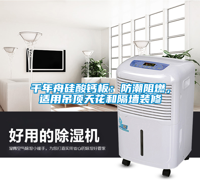 千年舟硅酸鈣板：防潮阻燃，適用吊頂天花和隔墻裝修