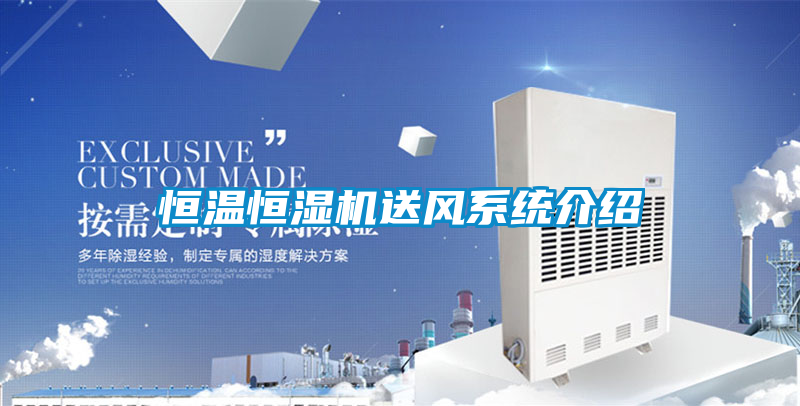 恒溫恒濕機送風(fēng)系統介紹