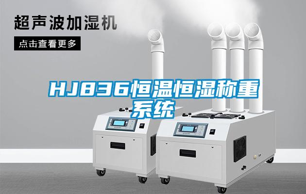 HJ836恒溫恒濕稱(chēng)重系統