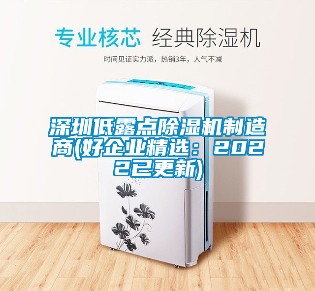 深圳低露點(diǎn)除濕機制造商(好企業(yè)精選：2022已更新)