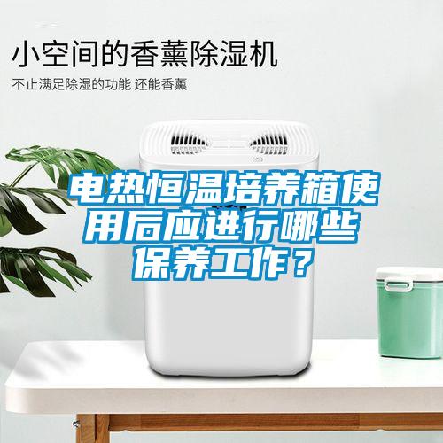 電熱恒溫培養箱使用后應進(jìn)行哪些保養工作？