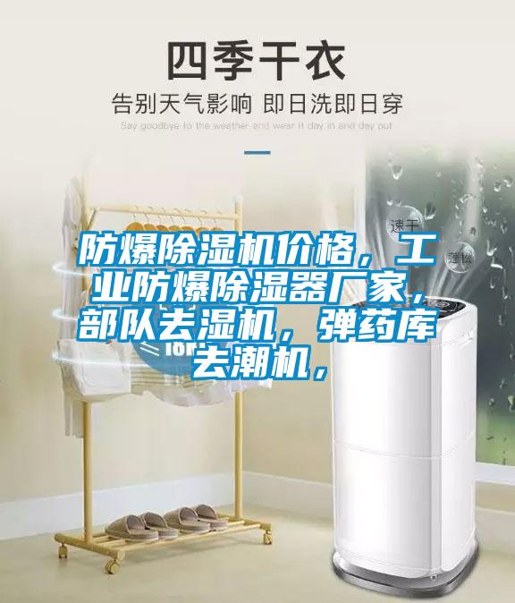 防爆除濕機價(jià)格，工業(yè)防爆除濕器廠(chǎng)家，部隊去濕機，彈藥庫去潮機，