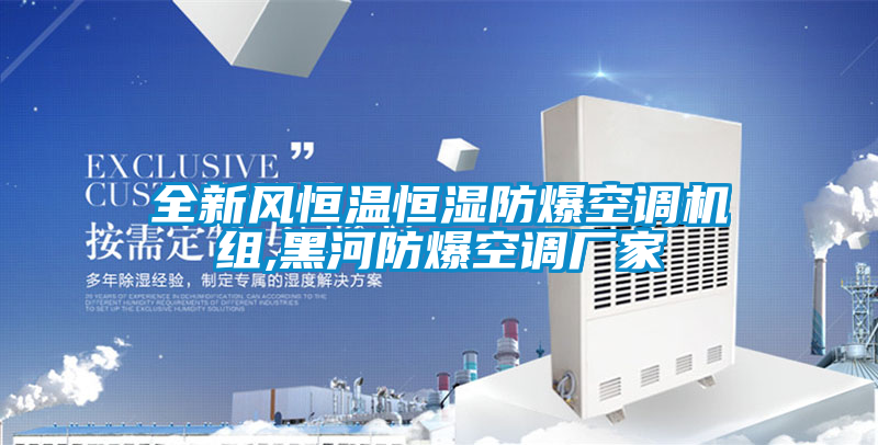 全新風(fēng)恒溫恒濕防爆空調機組,黑河防爆空調廠(chǎng)家