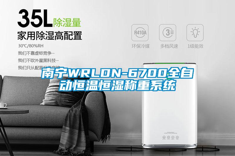 南寧WRLDN-6700全自動(dòng)恒溫恒濕稱(chēng)重系統
