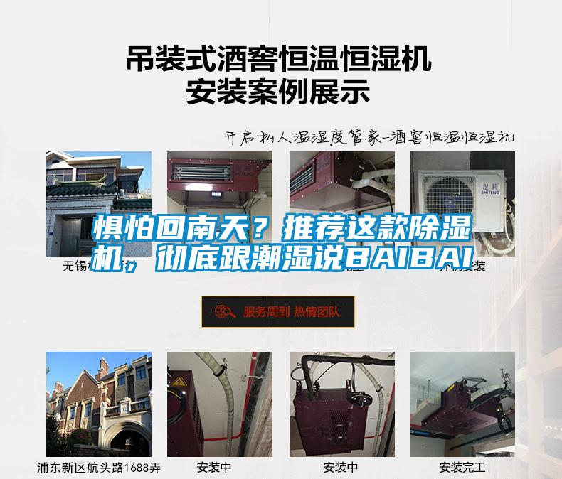 懼怕回南天？推薦這款除濕機，徹底跟潮濕說(shuō)BAIBAI