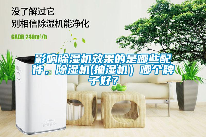 影響除濕機效果的是哪些配件，除濕機(抽濕機）哪個(gè)牌子好？