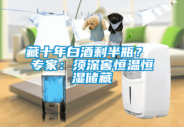 藏十年白酒剩半瓶？ 專(zhuān)家：須深窖恒溫恒濕儲藏