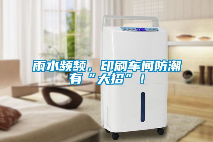 雨水頻頻，印刷車(chē)間防潮有“大招”！