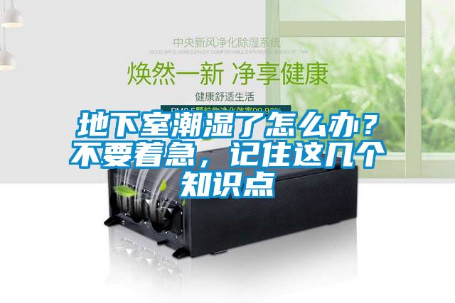 地下室潮濕了怎么辦？不要著(zhù)急，記住這幾個(gè)知識點(diǎn)