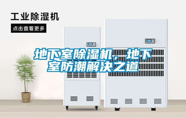 地下室除濕機，地下室防潮解決之道