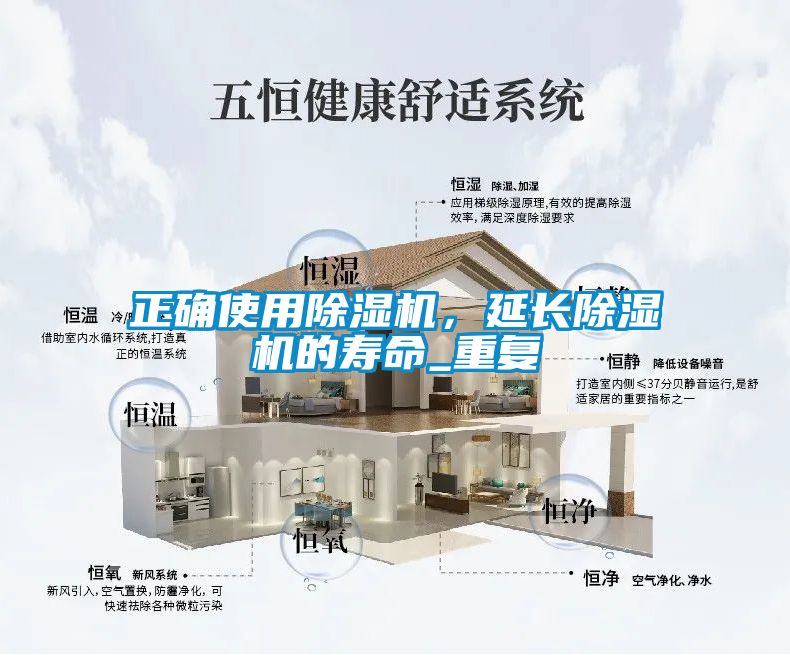 正確使用除濕機，延長(cháng)除濕機的壽命_重復