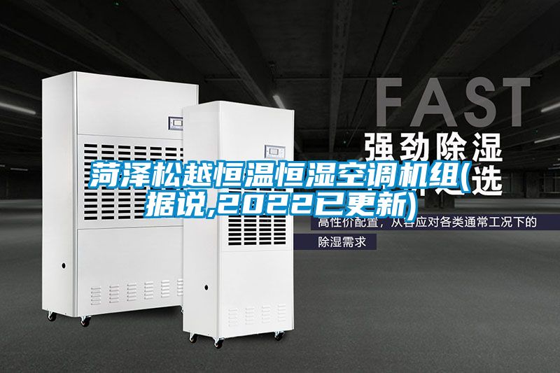 菏澤松越恒溫恒濕空調機組(據說(shuō),2022已更新)
