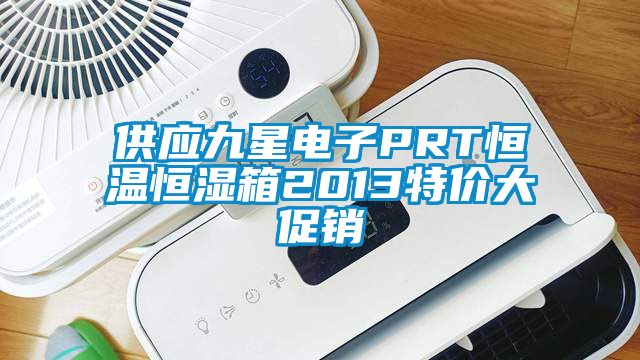 供應九星電子PRT恒溫恒濕箱2013特價(jià)大促銷(xiāo)