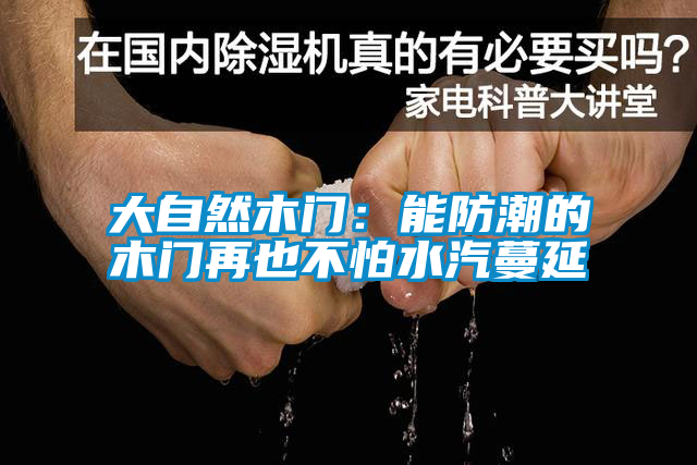 大自然木門(mén)：能防潮的木門(mén)再也不怕水汽蔓延