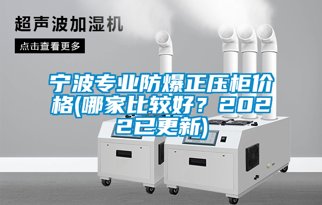 寧波專(zhuān)業(yè)防爆正壓柜價(jià)格(哪家比較好？2022已更新)