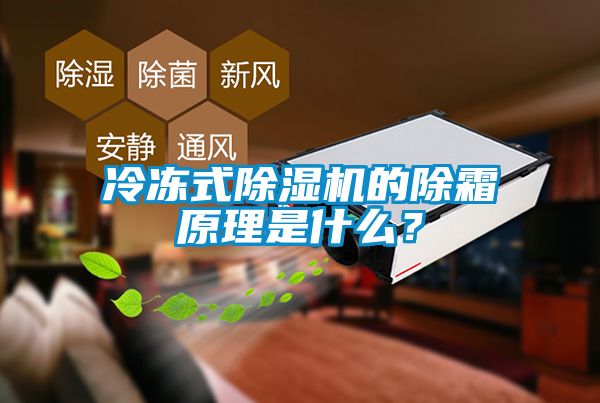 冷凍式除濕機的除霜原理是什么？