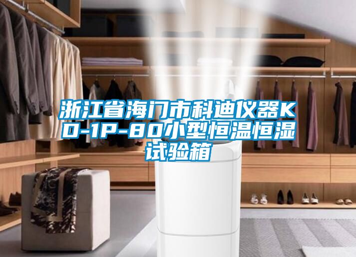 浙江省海門(mén)市科迪儀器KD-1P-80小型恒溫恒濕試驗箱