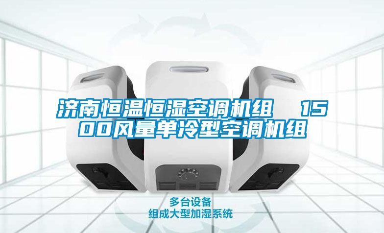 濟南恒溫恒濕空調機組  1500風(fēng)量單冷型空調機組