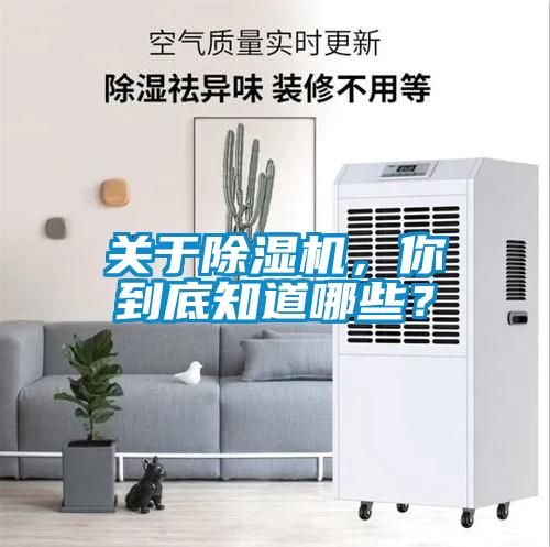 關(guān)于除濕機，你到底知道哪些？