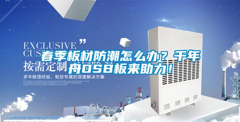 春季板材防潮怎么辦？千年舟OSB板來(lái)助力！