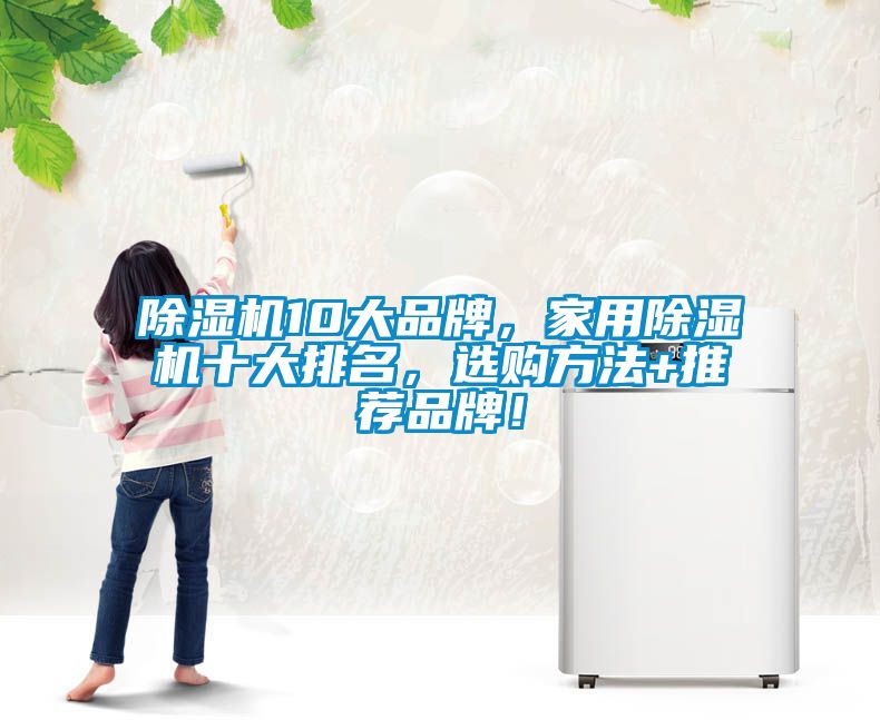 除濕機10大品牌，家用除濕機十大排名，選購方法+推薦品牌！