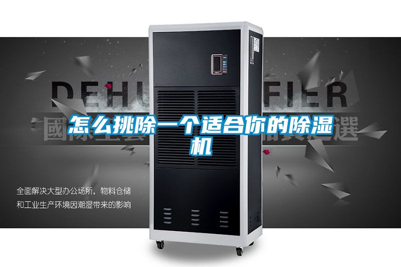 怎么挑除一個(gè)適合你的除濕機