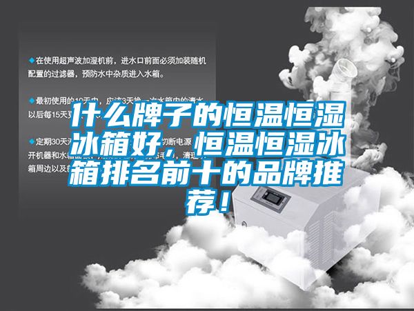 什么牌子的恒溫恒濕冰箱好，恒溫恒濕冰箱排名前十的品牌推薦！