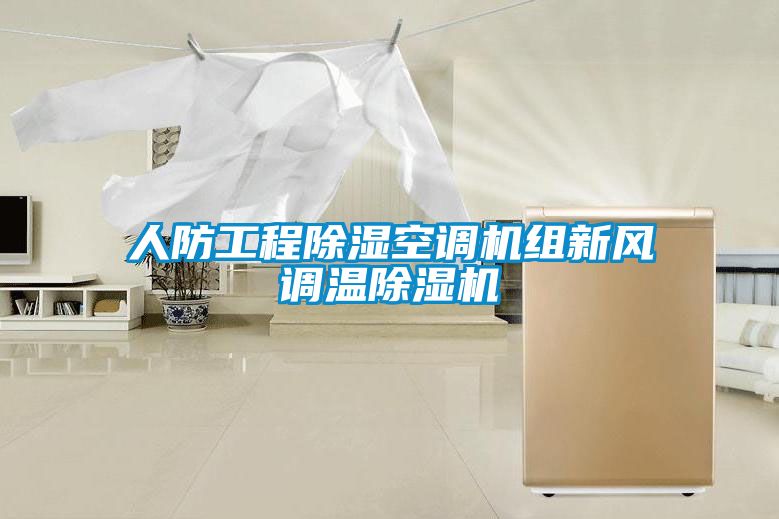 人防工程除濕空調機組新風(fēng)調溫除濕機