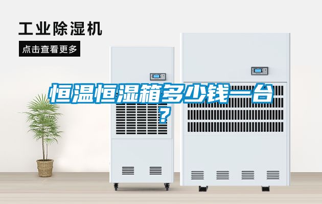 恒溫恒濕箱多少錢(qián)一臺？