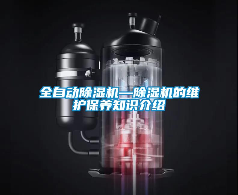 全自動(dòng)除濕機—除濕機的維護保養知識介紹