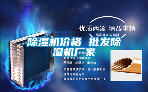 除濕機價(jià)格 批發(fā)除濕機廠(chǎng)家