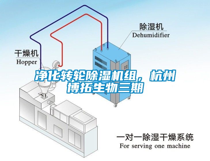 凈化轉輪除濕機組，杭州博拓生物三期